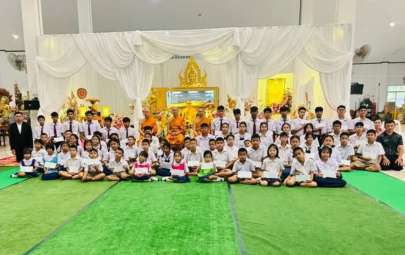 เข้ารับทุนการศึกษา ทุนวัดป่าวิสุทธิธรรม ประจำปีการศึกษา 2569